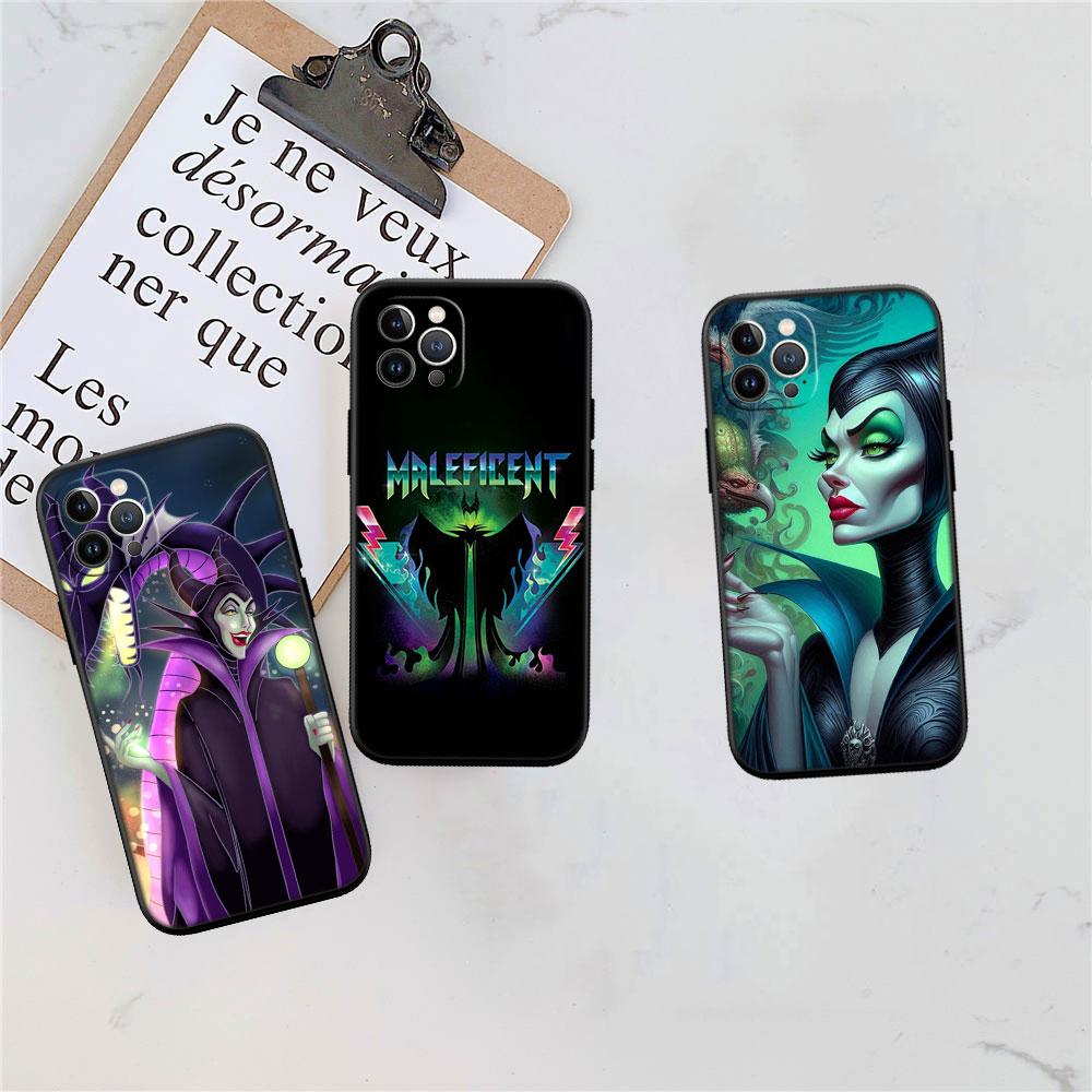 CJ76 Maleficent Soft Shell Phone Case for Redmi Note 13 14 Pro+ Plus A3 A3X 13X 13C 13R 14S 14C 14R