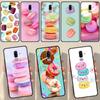 Macarons Cake Dessert Cute Case For Samsung Galaxy J3 J5 J7 2017 A3 A5 J1 2016 J4 J6 Plus A6 A7 A8 A9 J8 2018 Coque