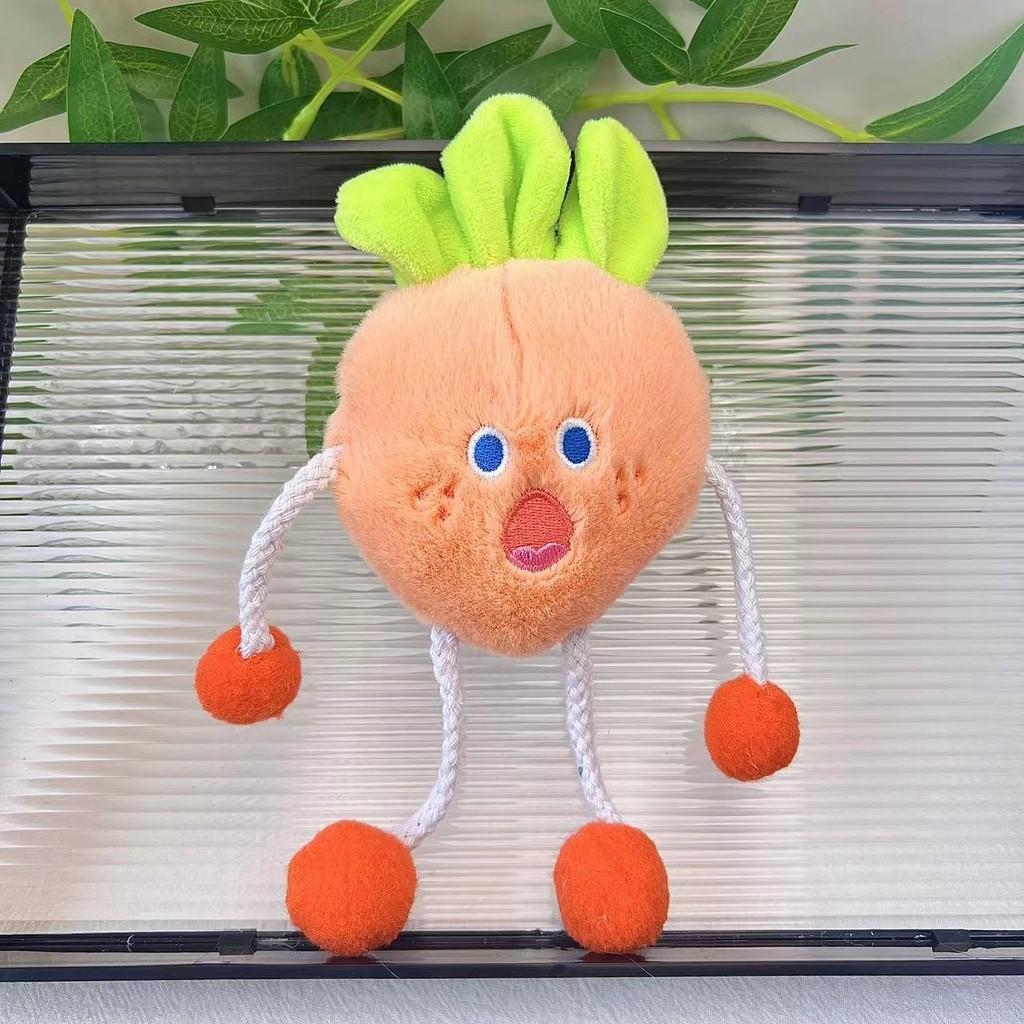 Красочные плюшевые брелоки в виде овощей с милыми кричащими выражениями, ароматом и