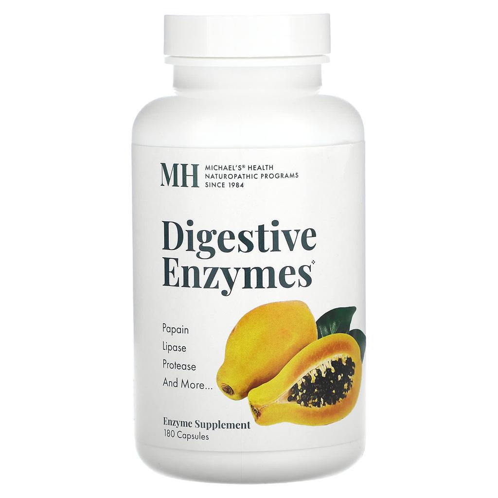Michael'S Health, Digestive Enzymes, 180 Capsules