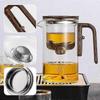 Glass teapot with infuser perfect for tea brewing