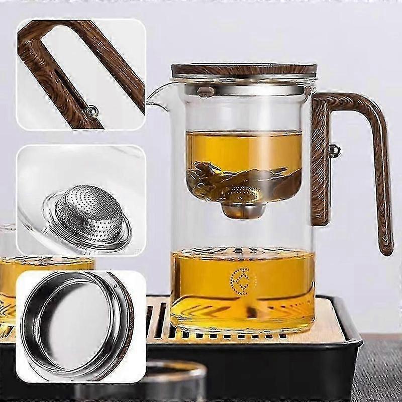 Glass teapot with infuser perfect for tea brewing