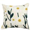 2D Floral Printed Pillowcase, Modern Fashion Home Bedroom Decoration, Living Room Sofa Cushion Cover, Flat Printing Short Plush