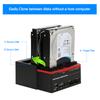 USB 3.0 Док-станция для HDD Трехсекционная док-станция для HDD Док-станция для HDD Многофункциональная база для жестких дисков 2,5/3,5" IDE и SATA
