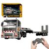 New Product 1:18 Scale 2.4G Remote Control Simulation Alloy Flat Truck Trailer Remote Control  Boys' Holiday Gifts Toy