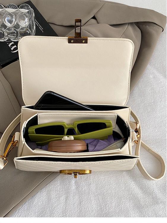 Трендовая минималистичная сумка кроссбоди в стиле ретро 2025 года: Вместительная, стильная сумка через плечо для поездок на работу и отдыха