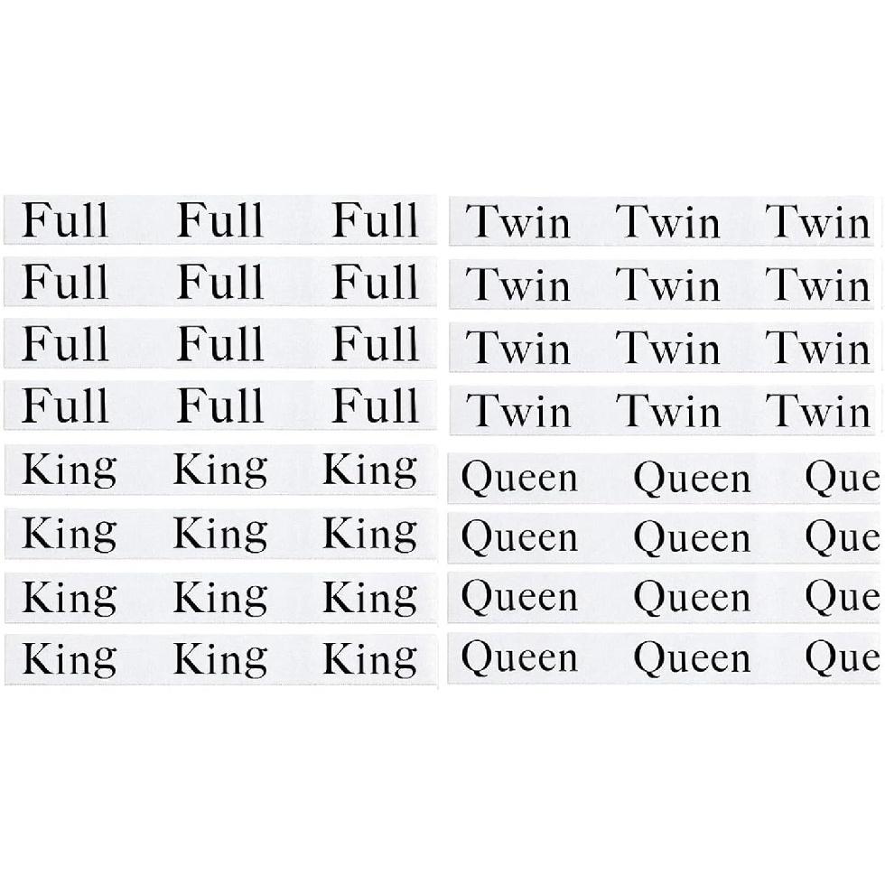 4pcs Bed Sheet Organizer Bands, Closet Organization Sheet Straps, Sheet Keepers Elastic Sheet Storage Sheet Sets for Organizing, Linen Labels Bedding