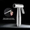 Silver High Pressure Spray Pressurized Hand Bidet Faucet New Toilet Spray