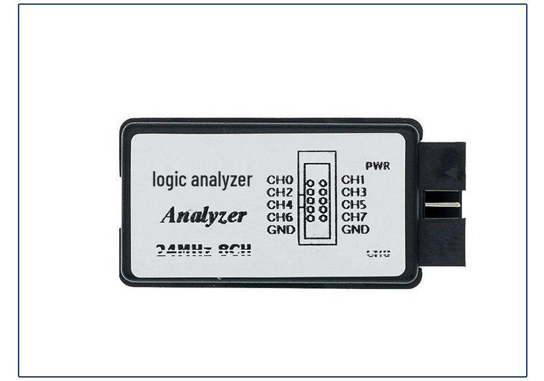 High-Frequency 8-Channel USB Logic Analyzer with ARM FPGA, 24M Sampling.