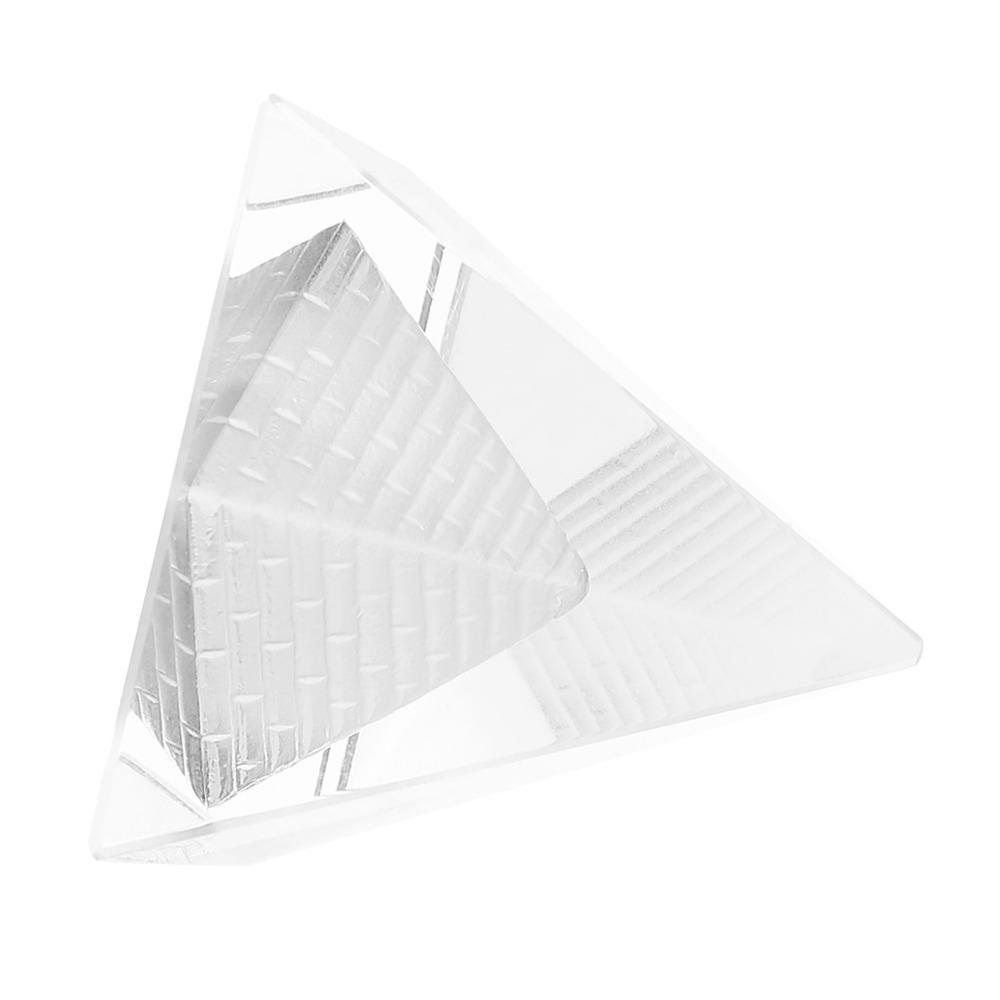 Crystal Crystal Pyramid Figurine 1.57 Inch Height Pyramid Ornament Home Decoration
