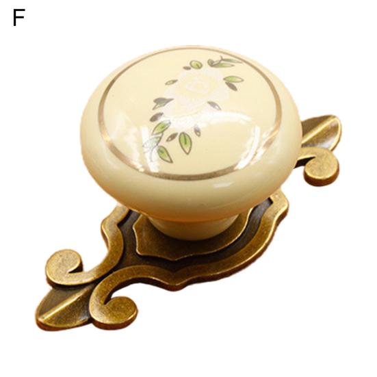 Ручка ящика, утолщение, удобная сенсорная круглая керамическая ручка для шкафа, дверная ручка, мебель