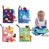 1Pc Newborn Cloth Books Kids Baby Toys 0-12 Months Early Learning Develop Cognize Reading Puzzle Educational Fabric Book