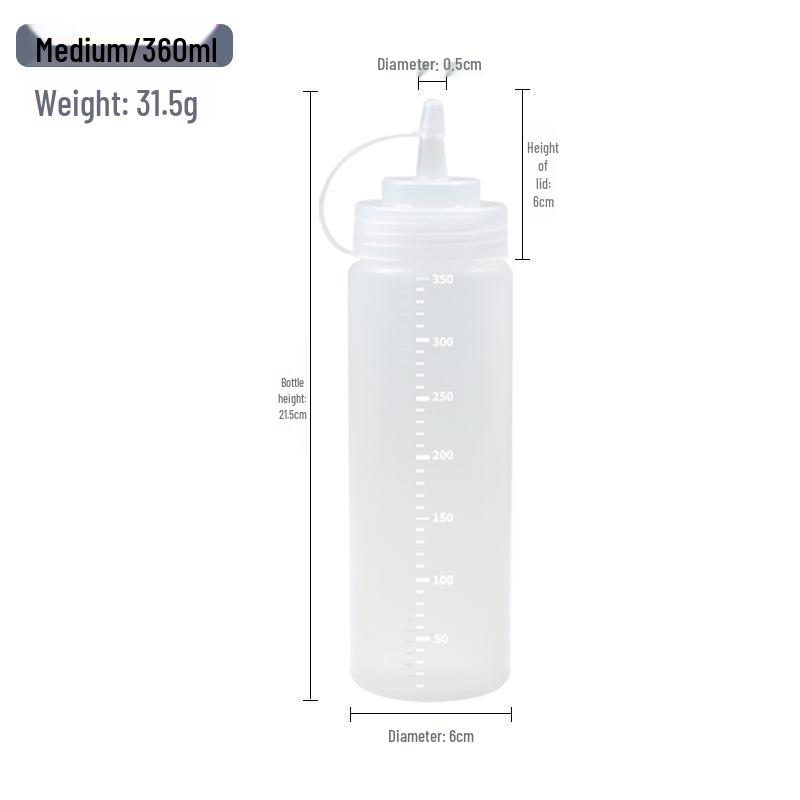 Бутылка с узким горлышком и крышкой, защищенной от взрыва, для шоколада, кетчупа или салатной заправки