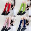Candy Color Candy Calf Socks Colorful Middle Tube Socks Korean Ladies' Stockings  Girls