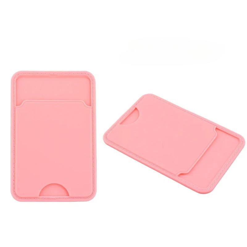 Универсальный самоклеящийся чехол-наклейка для карточек, чехол-кошелек для телефона, держатель для удостоверения личности, карман для мобильного телефона для женщин и мужчин