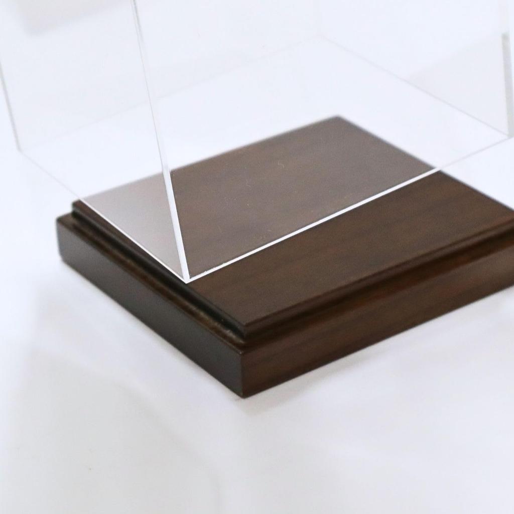 Empty Acrylic Case for Hagoita and Hamayumi Medium 30cm Tall (Battlewing Swords) - Size, Brown,