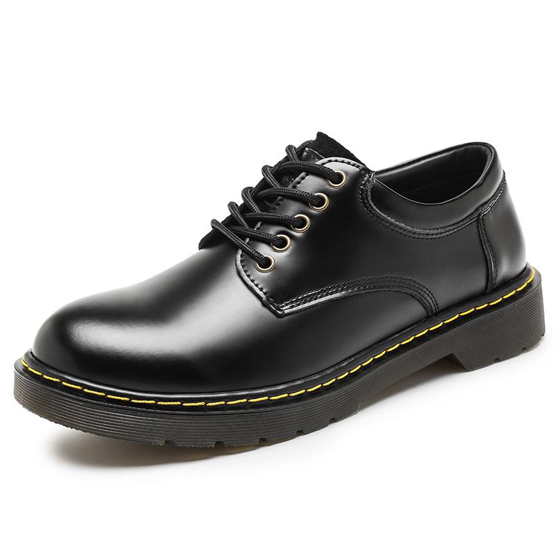Fashion Autumn Classic Luxury Leather Shoes Men Casual Business Oxford Shoes Men Tooling Shoes Men Designer Black Formal Shoes For Men