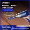 Portable Handheld Wireless Car Vacuum Cleaner – Mini Blowing & Suction for Dust and Mite Removal