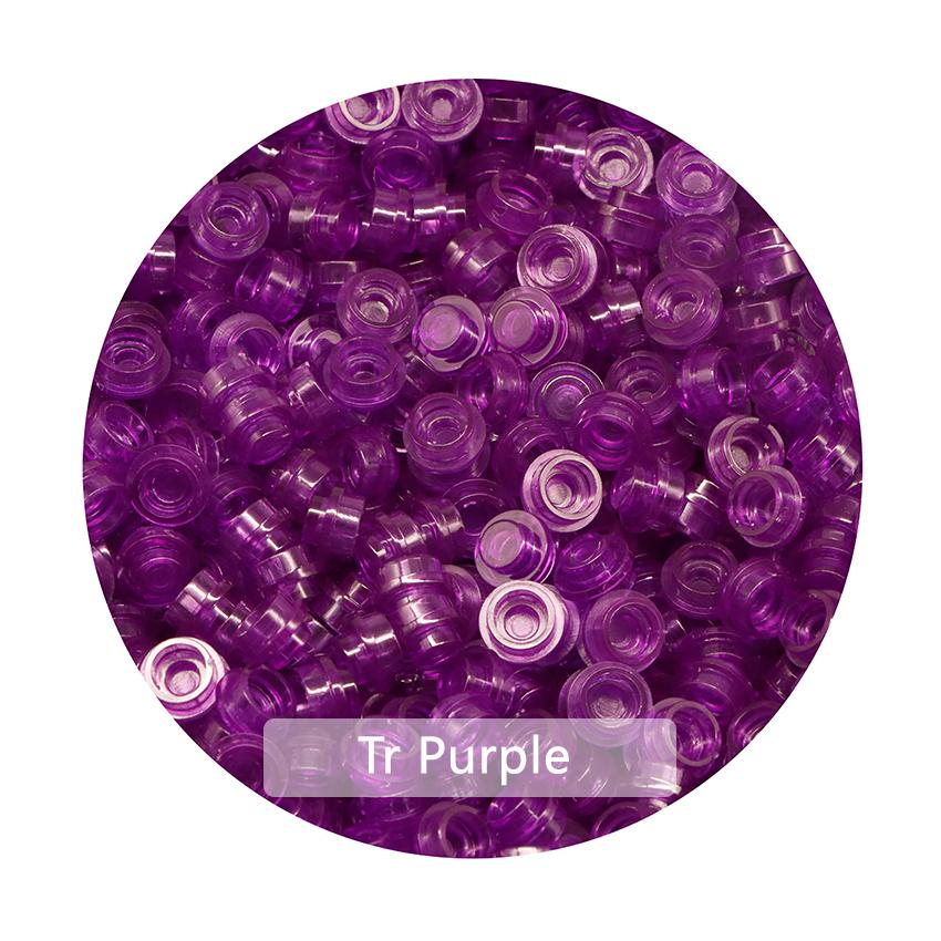 300/500/1000 шт. Сборные частицы 6141 Пластина круглая 1x1 точка DIY строительные блоки фигурки лампа кирпичи игрушка для детей 4073