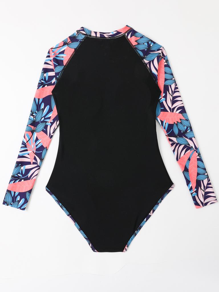 Женский сексуальный купальник A Piece Of Bathing Set Купальник с длинным рукавом на молнии Купальники Купальники