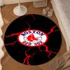 Boston Sox hockey Round Rug for Livingroom,Bedroom, Palyroom, Chair Rug, Area rug, Circle Carpet, Large Size Decor Fan Christmas gift