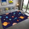 Home Cartoon Space Universe Planet Carpet Soft Kids Play Mat Boys Girl Room Mat Bedroom Bedside Carpet Floor Mat Tapete Peludo