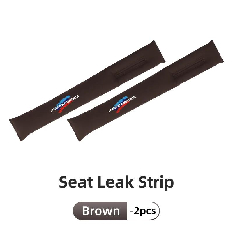 UCAT9 2025 Hot 2Pcs Car Seat Gap Filling Plug Cushion Side Seam Leak Proof Strip For BMW X1 X2 X3 X5 X4 X6 X7 G30 G20 G32 G11 G12 F40