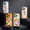 L-Love live-Косака Хонока Чехол для телефона для iPhone17,16,15,14,13,12 Plus,Max Мягкий силиконовый Черный чехол