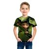 Children's Clothing T-Shirts for Boys Short Sleeve Boy Child Tee Shirt Girl Top 3D Monkey Print Funny Casual Kids Summer Clothes