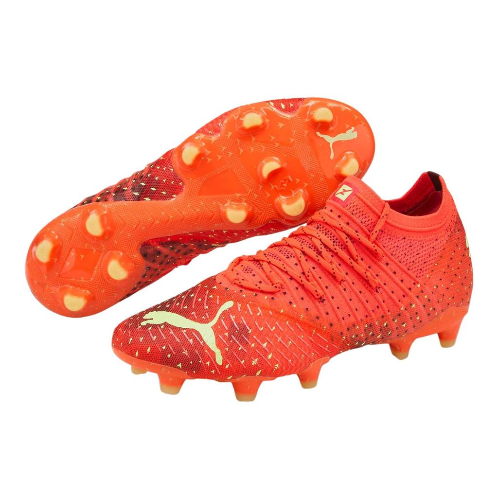 Puma Future 1.4 FG AG Fearless Pack Женские Кроссовки Оранжевый Огненно-Коралловый Шипучий Свет 107093-02