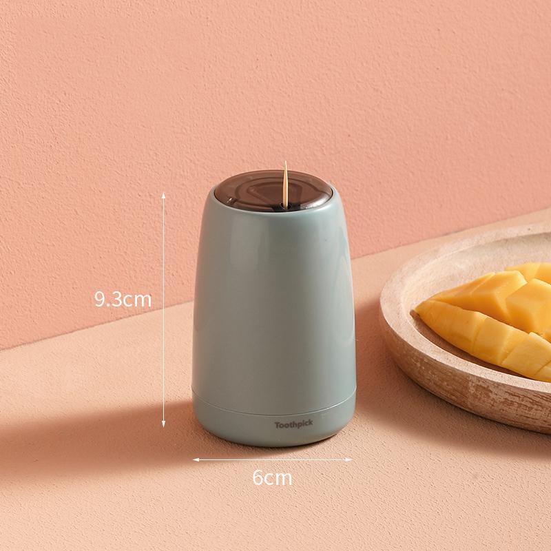 Automatic Pop-up Toothpick Jar Creative Toothpick Box Home Small And Portable Press Pop-up Toothpick Holders