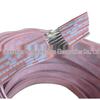 Extra Soft 28AWG Ribbon Cable, Orange/White, Double-Sided Blue/White, 16P-34P
