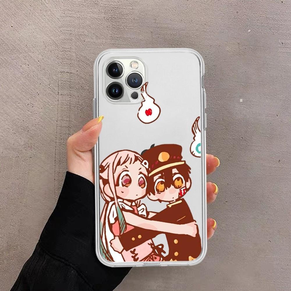 Чехол для телефона Hanako Kun Yashiro аниме Для iPhone 15 13 14 Pro Max XS XR 12 11 Pro 13 Mini 6 7 8 Plus Мягкий прозрачный задний чехол