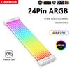 5V ARGB RGB светодиодная лента PSU кабели C200EX C260EX синхронные кабели ПК 3PIN X 2+4PIN PSU RGB удлинители кабеля для разъема материнской платы