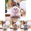 Cute Teddy Dog Plush Toy Keyring For Bag Accessory And Collection