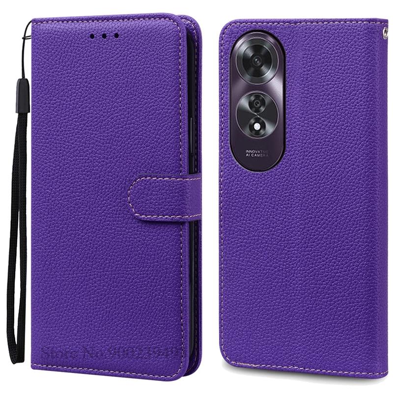For OPPO A60 4G Case Wallet Flip Leather Case For OPPO A60 Cover Book Fundas For Oppo A60 Mobile Case Coque Shell