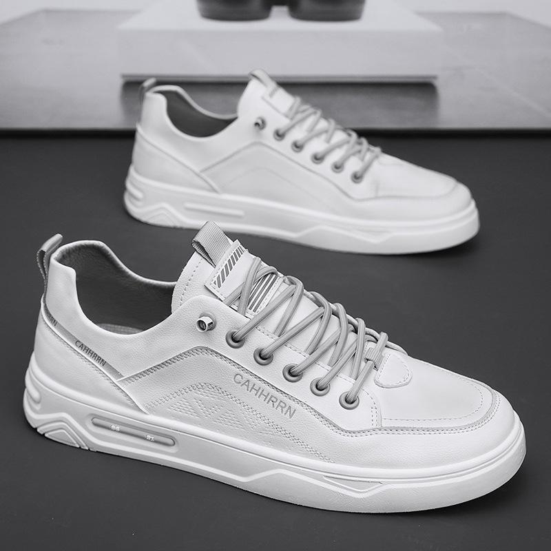 Супер кожаные кеды мужские белые кеды повседневные мужские кеды модные кеды студенческие школьный сезон обувь на четыре сезона