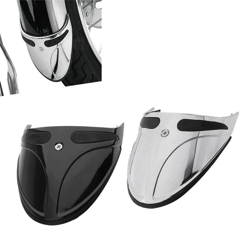 A03E-Motorcycle Fender Extension/Tip Mud Flap Trim Narrow For Dyna Softail FXST XL FXDWG FXR Sportster 883 1200