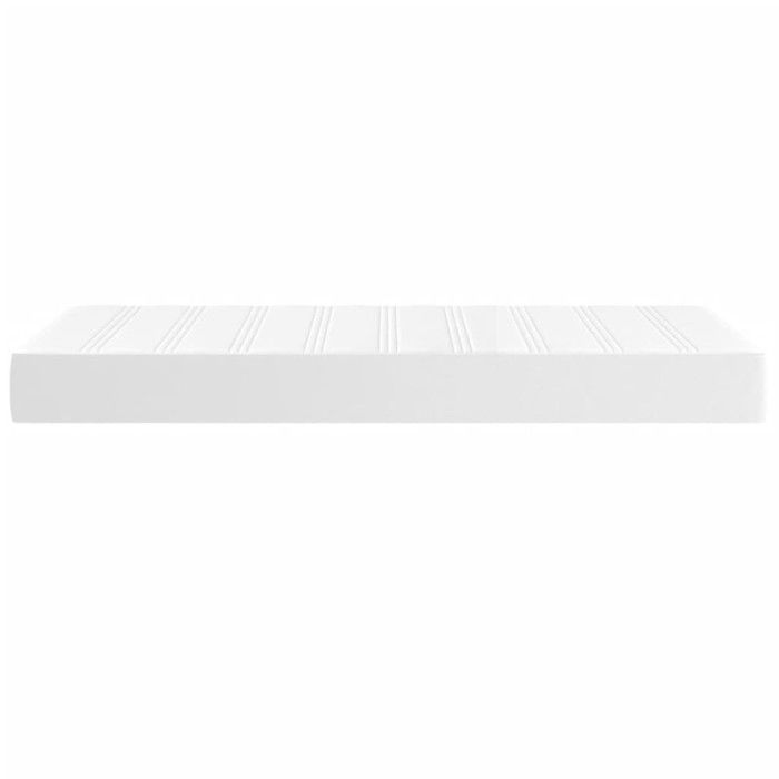 347743 vidaXL Pocket Spring Bed Mattress White 100x200 Cm Thickness 20 Cm