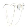Fashion Pearl Mask Chains Eyeglasses Chain for Women Metal Sunglasses Lanyards Eyewear Chain Holder Neck Strap