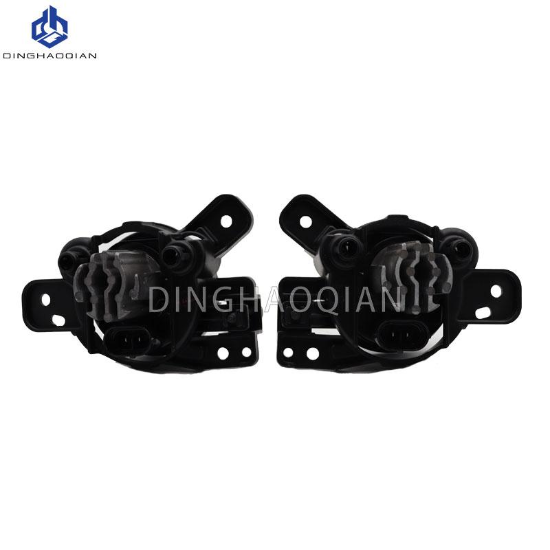 LED Fog Light Set Assembly For Chevrolet Colorado 2023 US Foglamp Headlight Cover With Radar Hole Frame Wire Car Accessories