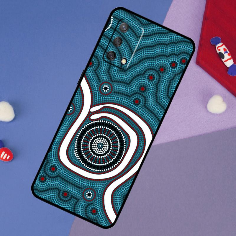Чехол с художественным принтом аборигенов для OPPO A96 A76 A16 A18 A58 A78 A98 A17 A77 A54 A57 S A74 A5 A9 A53 A52 A72 A15 A93