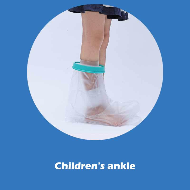 Защитная насадка на душ для детей и взрослых, водонепроницаемая, герметичная, бандаж-каст, защита раны, перелома, ноги, стопы, руки, кисти, кольцо-манжета для ванны