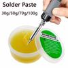 Professional Welding Solder Paste 1 Piece 30g/50g/70g/100g Welding Flux 183 Degree Medium Temperature Flux No-Clean Rosin