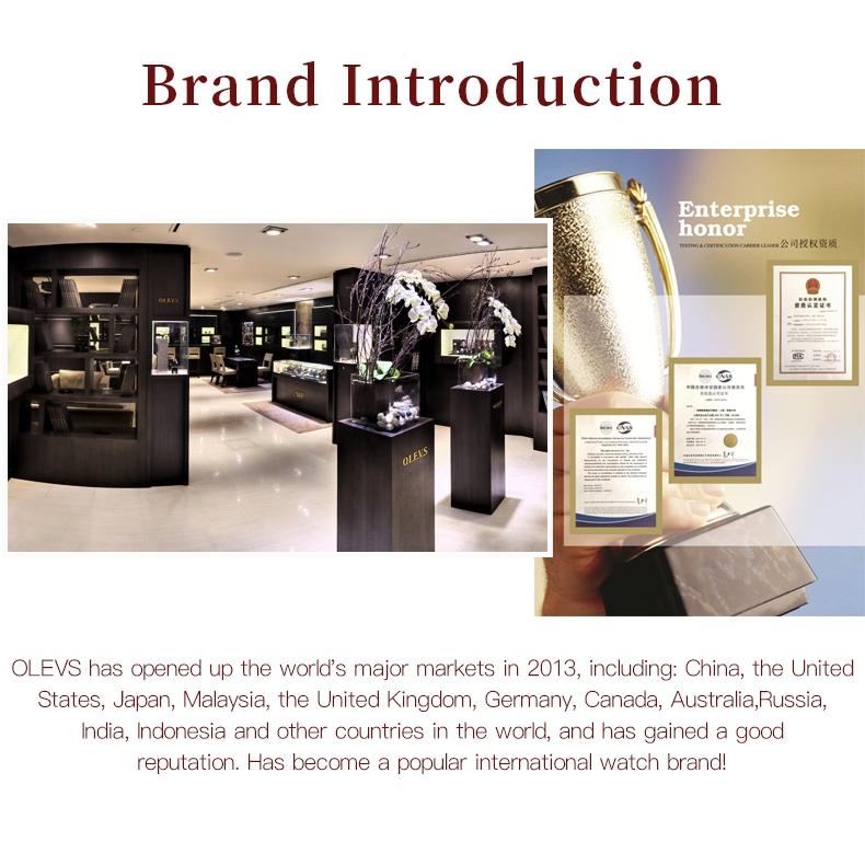OLEVS Брендовые часы-браслет Женские часы Женские часы