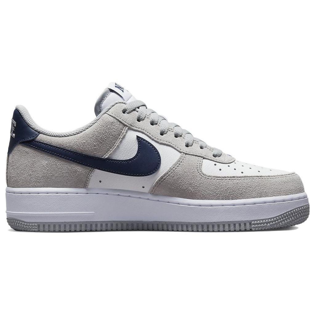 Nike Мужские кроссовки Air Force 1 07 Georgetown серые светло-дымчато-серые Summit-White FD9748-001