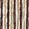 Vidaxl Zasłona Przeciwko Owadom, Beż I Jasny Brąz, 100X220 Cm, Szenil