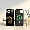 Cute Gym Hamster Phone Case For iPhone17,16,15,14,13,12,11 Plus,Pro Max Magnetic For Magsafe Wireless Charging