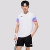 Li-Ning Быстросохнущая дышащая спортивная футболка с коротким рукавом и шорты для бега, бадминтона, тренировок. Повседневный спортивный комплект. Унисекс. AATV081-2