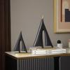 Креативность Спокойное плавание Парусник Паром Ажурный Смола Золотистые Поделки Орнаменты Современное Украшение Дома Предметы интерьера